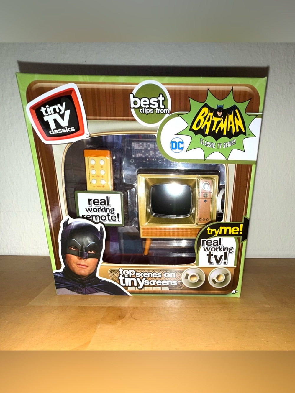 Tiny TV Classics Batman Edition collectible toy by Basic Fun!, Unopened, NIB